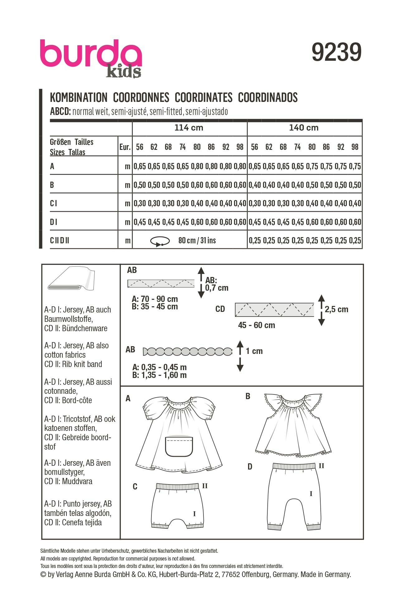 BURDA - STYLE - KIDS stl 56-98