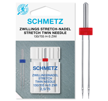 Schemtz - 1-pack Tvillingnål 2.5 mm STRETCH