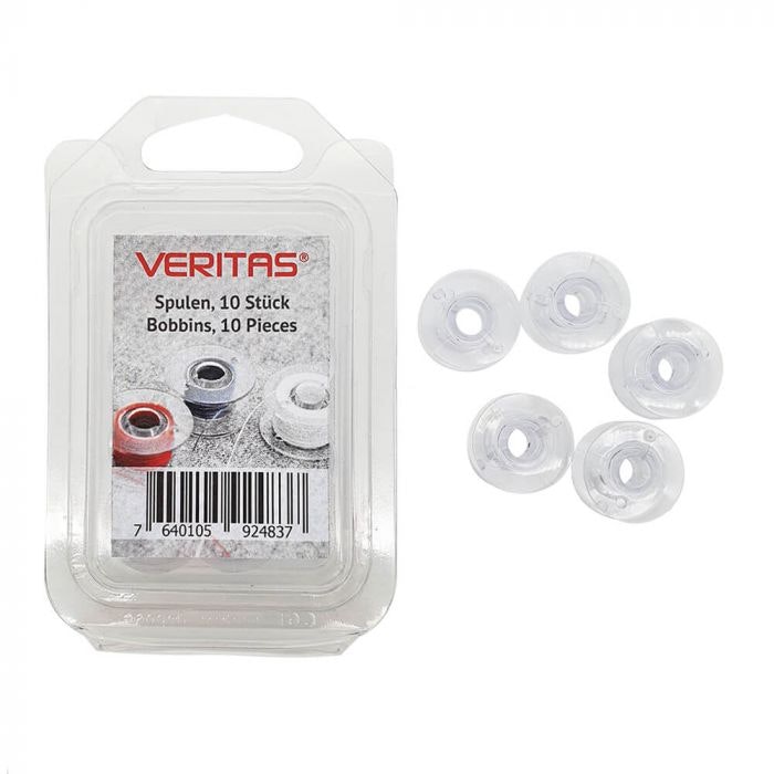 Veritas - CB Spole , av genomskinlig plast , 10-pack