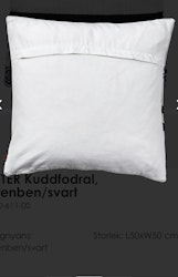 Peter Kuddfodral , elfenben/svart
