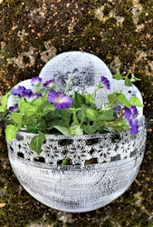 Väggampel solblomma