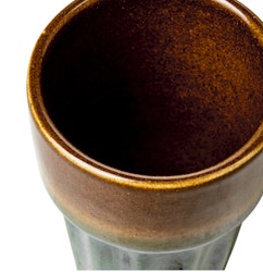 Kopp grön/brun