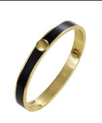 Capri armband svart/guld