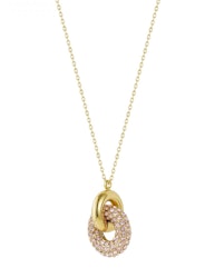 Lola crystal halsband vintage rosé/guld