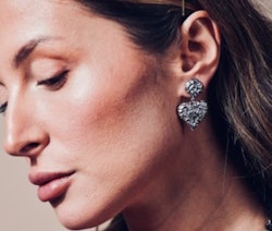 Scarlett örhänge silver