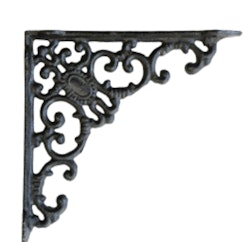 Hyllkonsoll med monogram