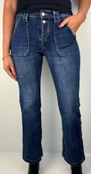 Yvonne jeans i rak modell