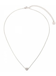 Dawn Crystal halsband silver