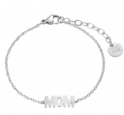 MOM armband i silver