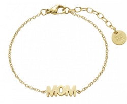 MOM armband i guld