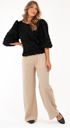 Edith blus svart