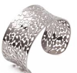 Leaf armband i silver