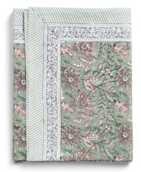 Duk - Indian Summer - Green/Rose - 150x230cm