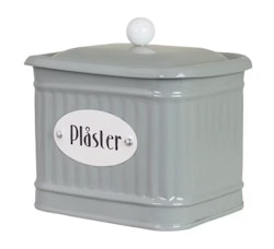 Plåtburk plåster ljus grön