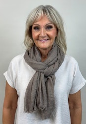 Sjal Nadja Taupe