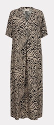 Klänning Lorraine leopard mönster beige/svart