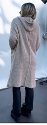 Gosig cardigan med luva havre