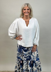 Ellinora blus vit