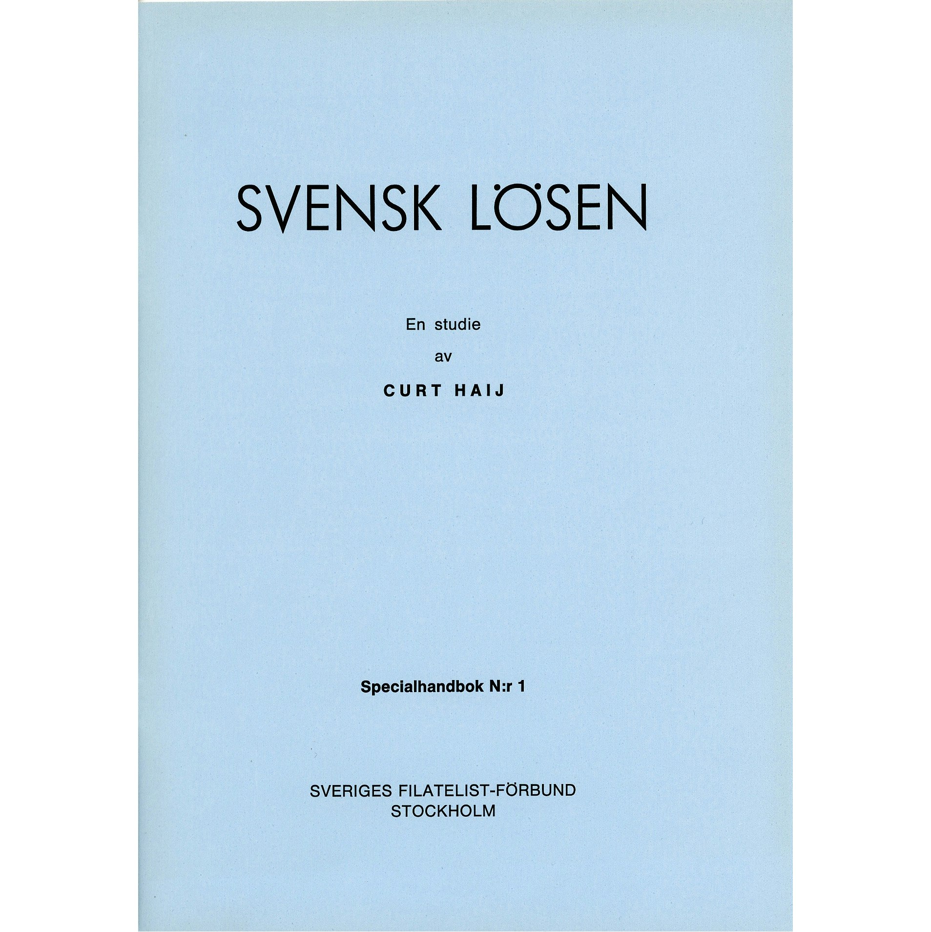 Svensk lösen