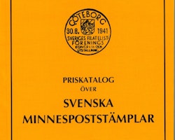Priskatalog svenska minnespoststämplar 1866-1982