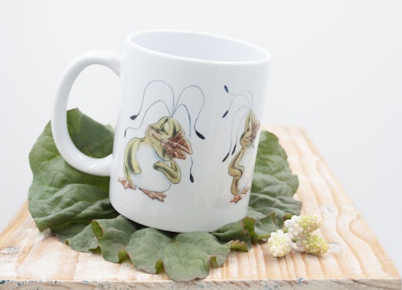 Mugg fyra melonpingviner