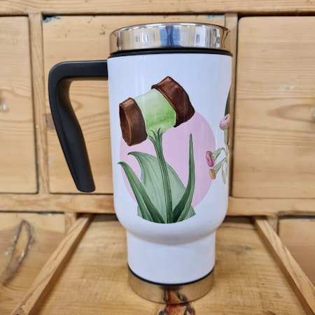 Take away mugg kakblommor