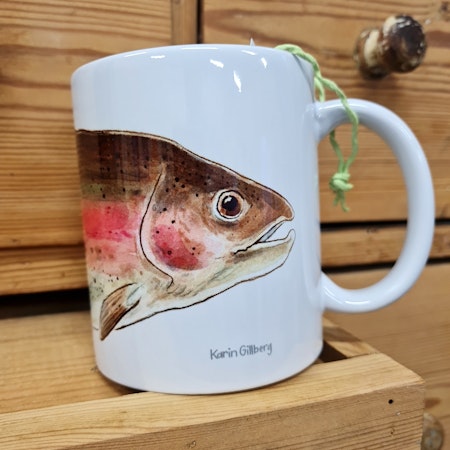 Kaffemugg med regnbågslax