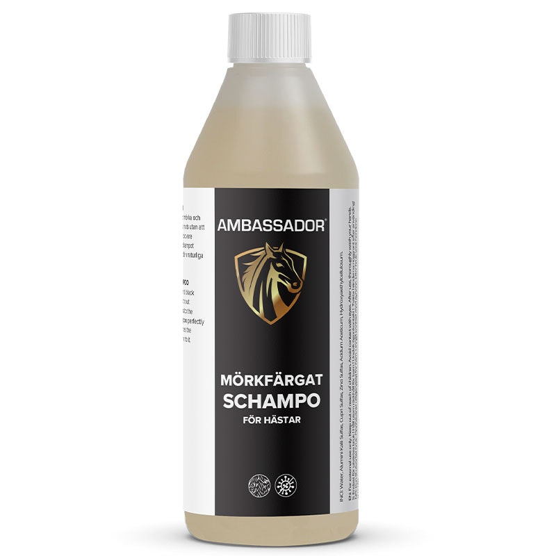 Schampo mörka hästar (500ml)