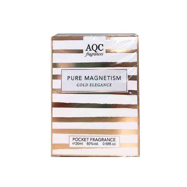AQC Fragrances Pure Magnetism Gold Elegance Pocket