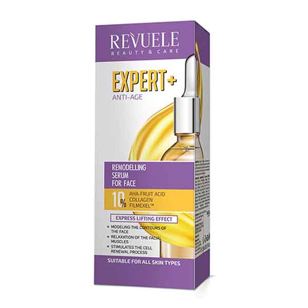 REVUELE Expert+ Anti-Age Remodelling Serum For Face Express Lifting Effect