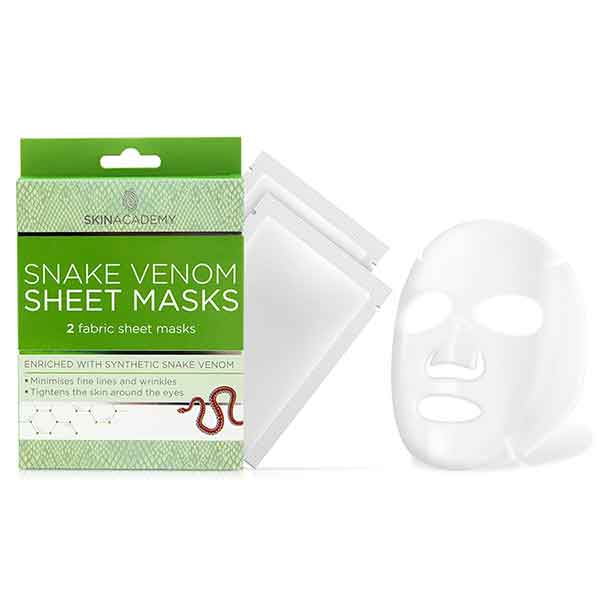 Skin Academy Snake Venom Sheet Masks