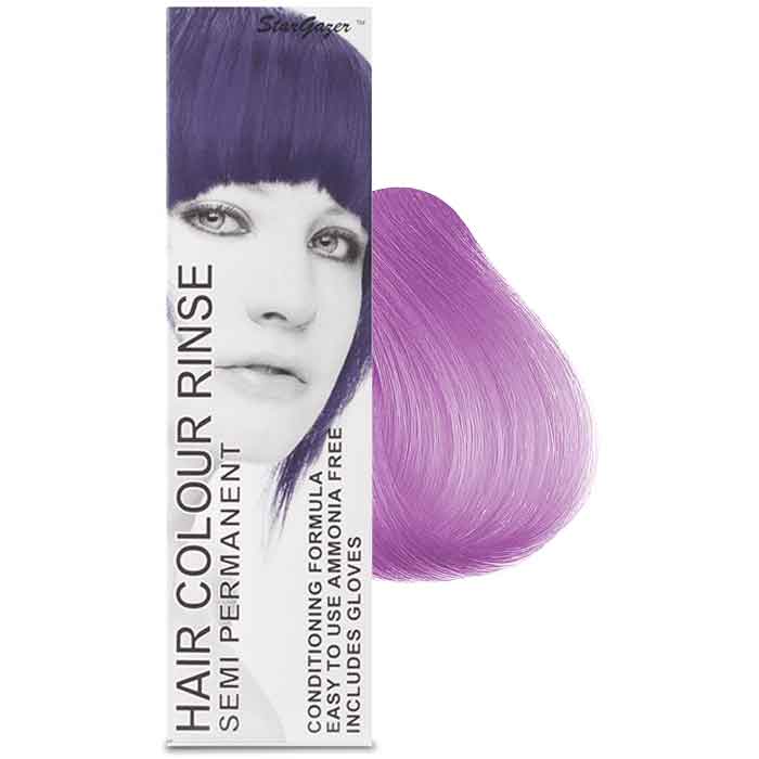 StarGazer Hair Colour Rinse Semi Permanent Lavender