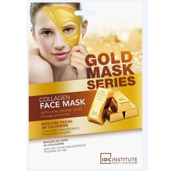 IDC INSTITUTE Gold Collagen Face Mask Hyaluronic