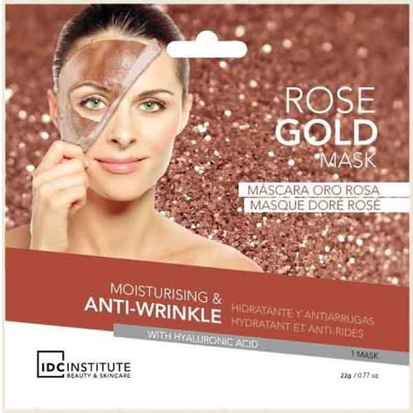 IDC INSTITUTE Rose Gold Mask Moisturising & Anti-Wrinkle