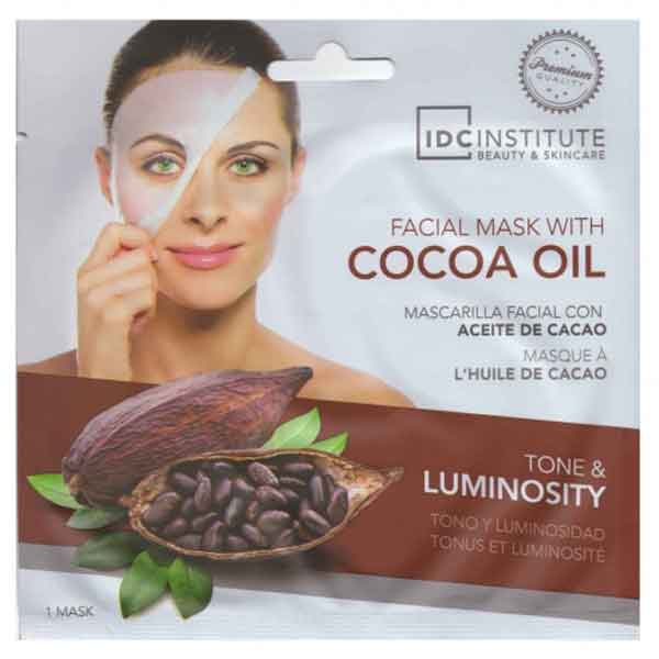 IDC INSTITUTE Facial Mask With Cocoa Oil Tone & Luminosity