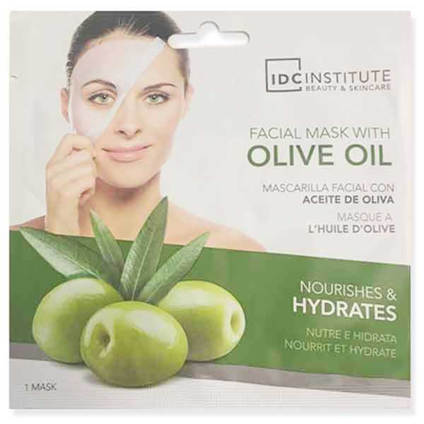 IDC INSTITUTE Facial Mask With Olive Oil Nourishes & Hydrates