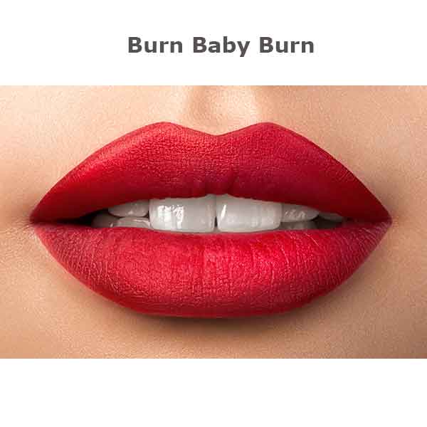 Kokie Matte Lipstick Burn Baby Burn