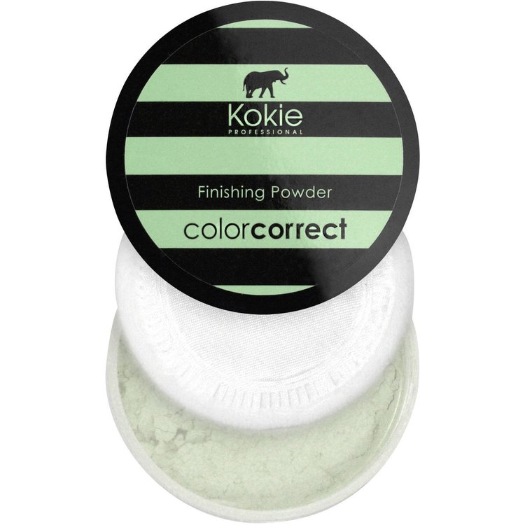Kokie Color Correct Setting Powder – Green Redness Correction
