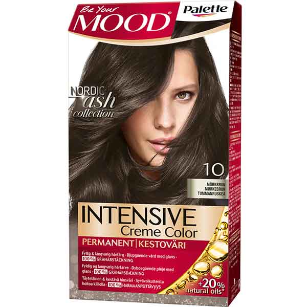 Mood Palette Intensive Cream Colour Mörkbrun nr 10