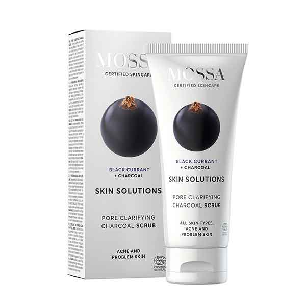 MOSSA Skin Solutions Charcoal Scrub