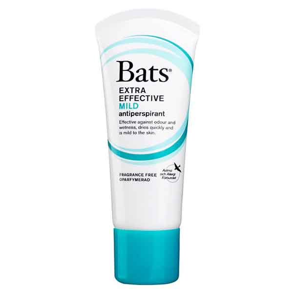 Bats Extra Effective Mild Antiperspirant Oparfymerad