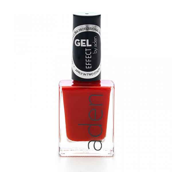 Aden Gel Effect Nail Polish 08 Red