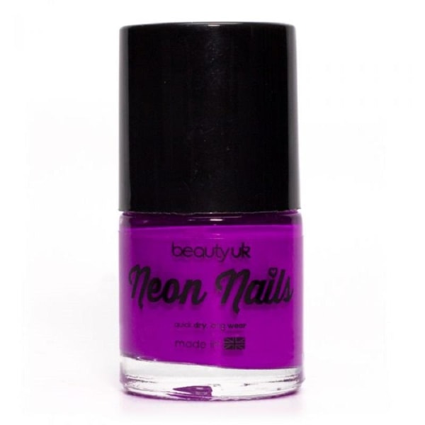 Beauty UK Neon Nail Polish Purple