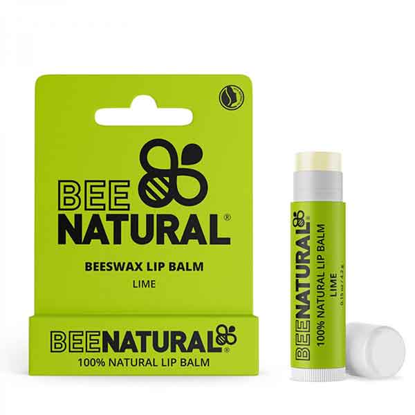 BEE NATURAL Lip Balm Lime