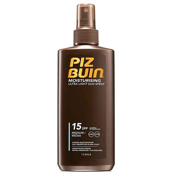 Piz Buin Moisturising Ultra Light Sun Spray SPF 15