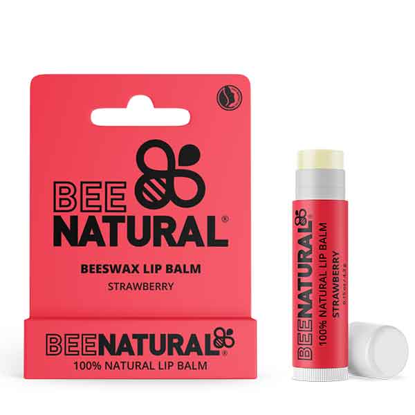 BEE NATURAL Lip Balm Strawberry