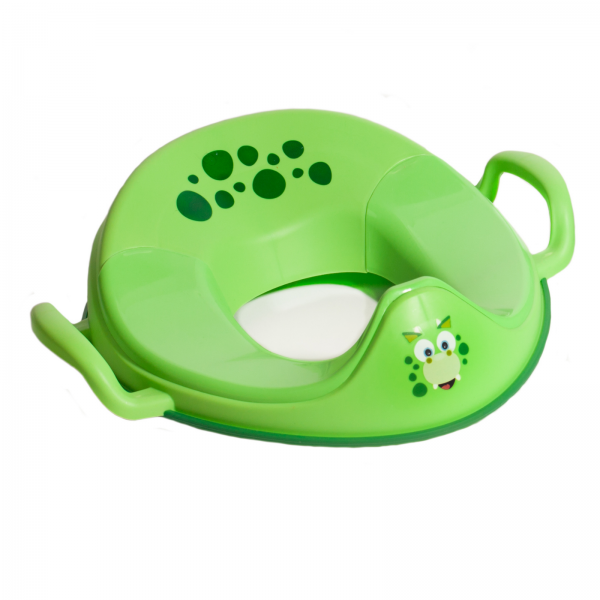 Toiletsæde i glad design til børn - My Carry Potty Dinosaurus