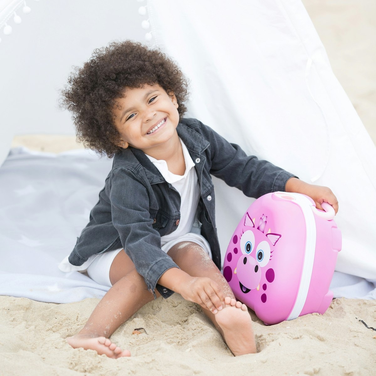 Hjemme og som rejsepotte - My Carry Potty Pink Drage