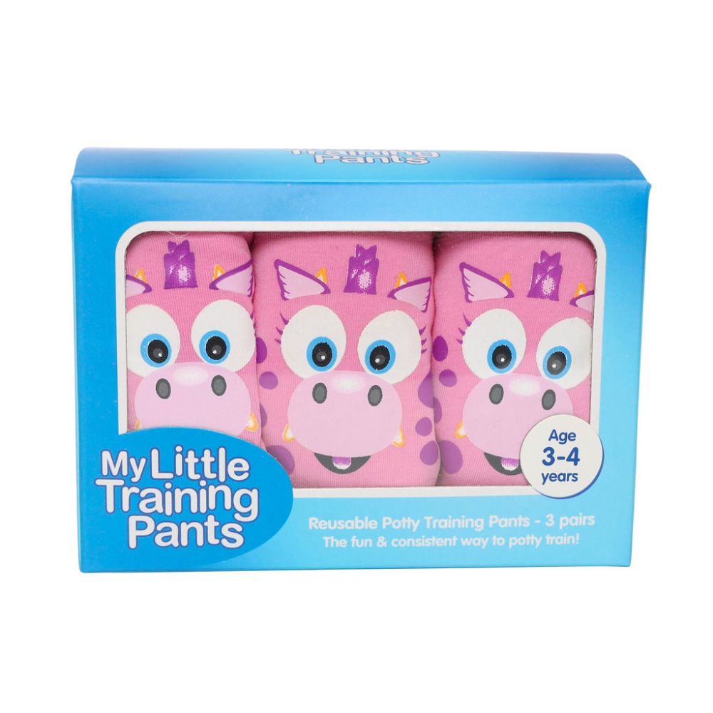 Underbukser til drenge og piger - My Carry Potty Pink Drage