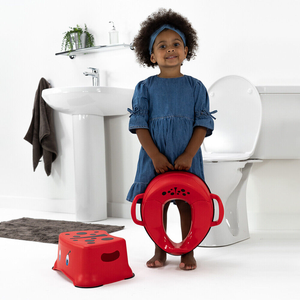 Børne toiletbræt – Mariehøne